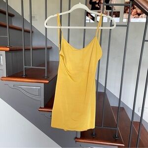 FOR LOVE AND LEMONS SIENNA MAXI DRESS GOLDENROD size small lace